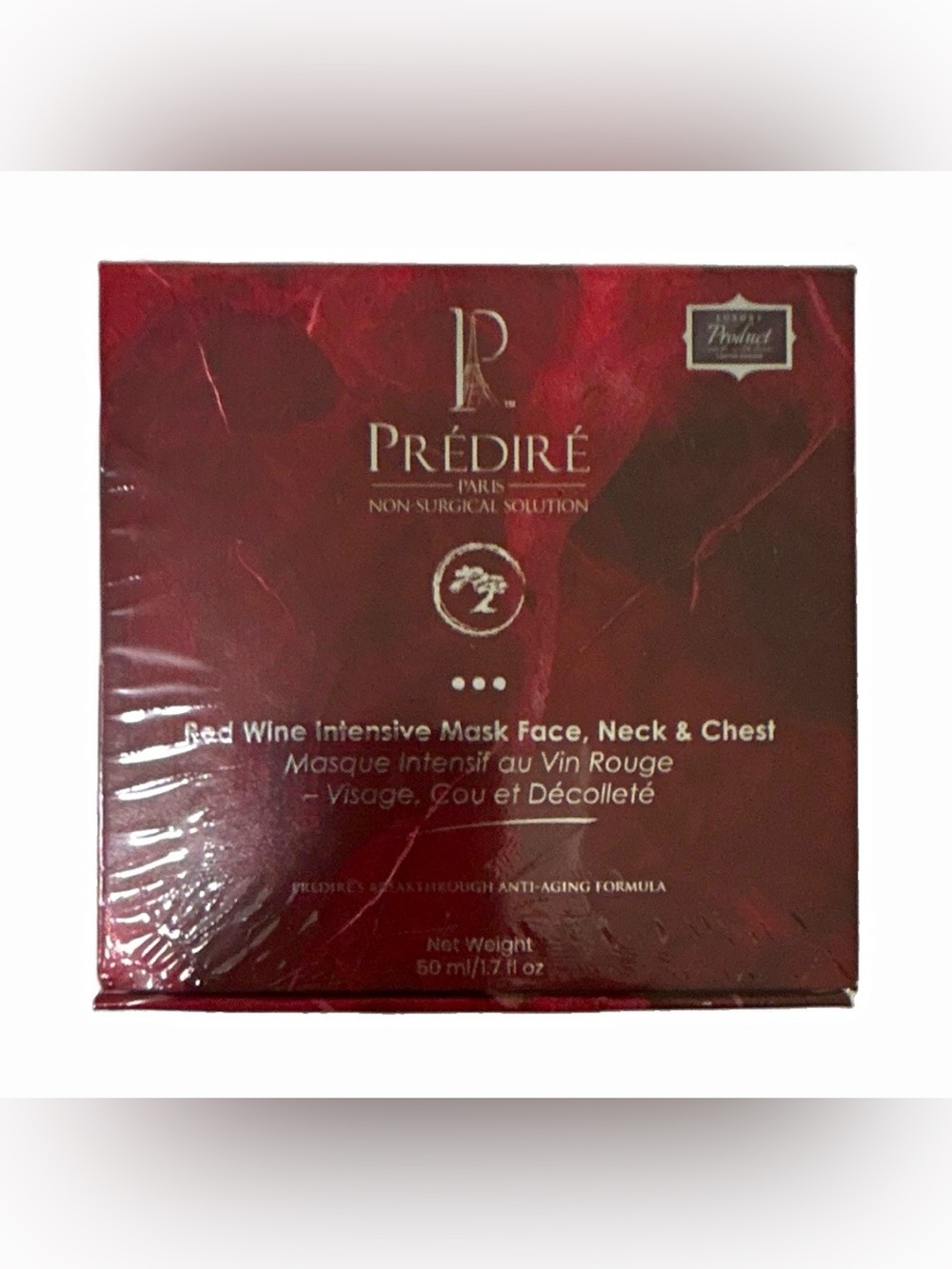 Predire Red Wine Intensive Mask Face, Neck and Chest, 50ml ~ Retail $950